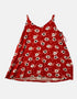Women big tank orange floral FM